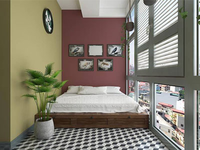  Thiết kế nội thất Homestay đường Tôn Thất Tùng