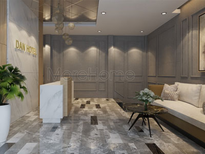  Thiết kế phòng ngủ khách sạn tân cổ điển Dan Hotel