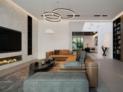  Thi công nội thất biệt thự hiện đại gỗ tự nhiên