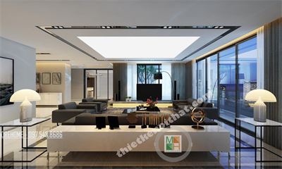 Thiết kế nội thất biệt thự cao cấp