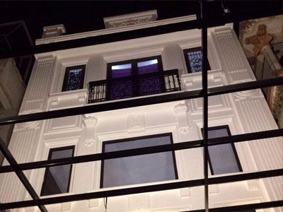 Thi công giấy dán tường tân cổ điển tại Hoài Đức- Anh Toàn