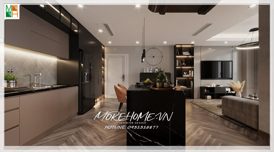 Thiết kế nội thất 97m2